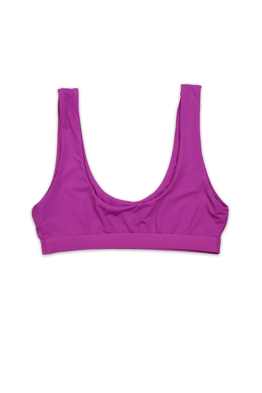 Amaka Bikini Tank Top in Purple