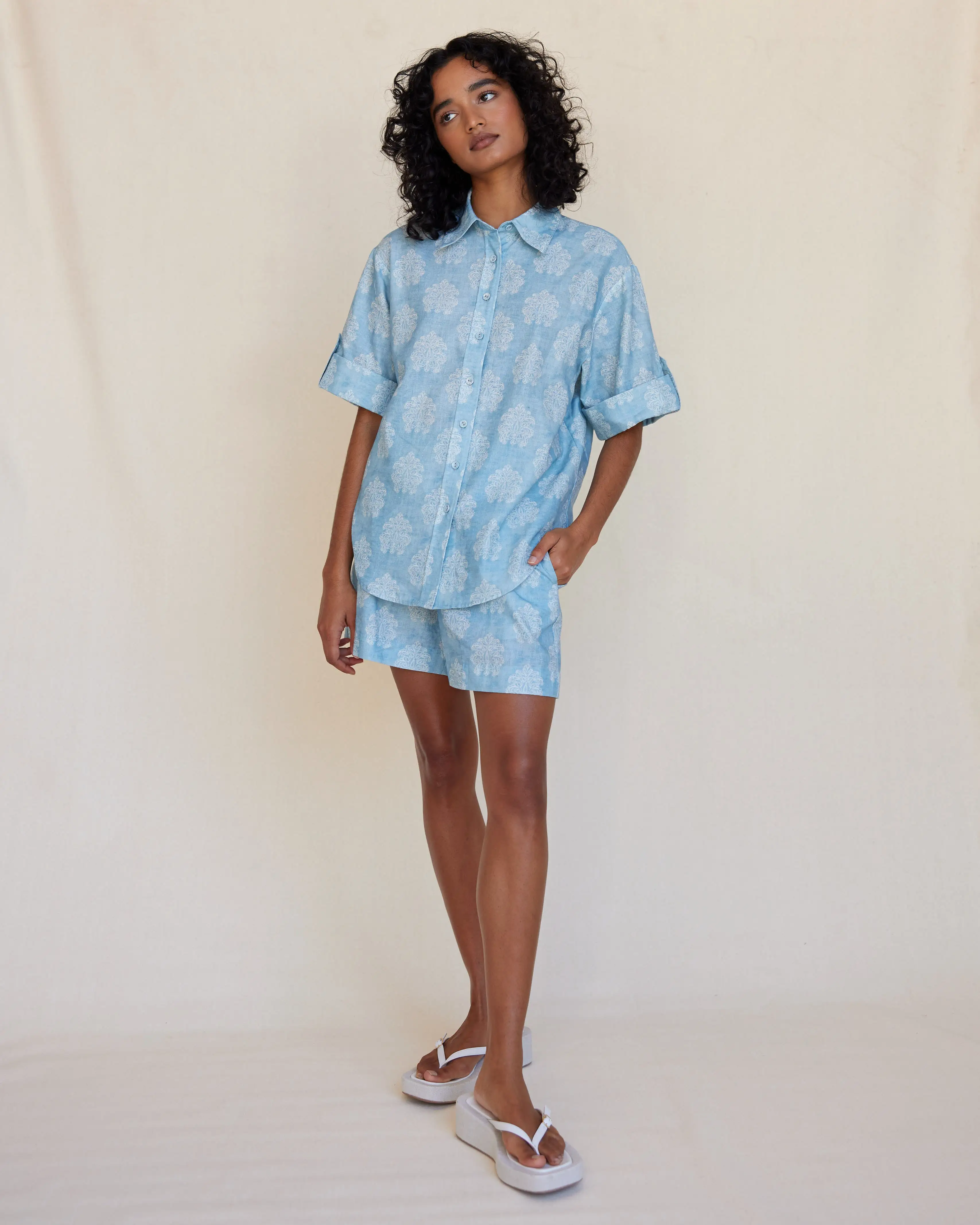 Anjali Linen Shirt