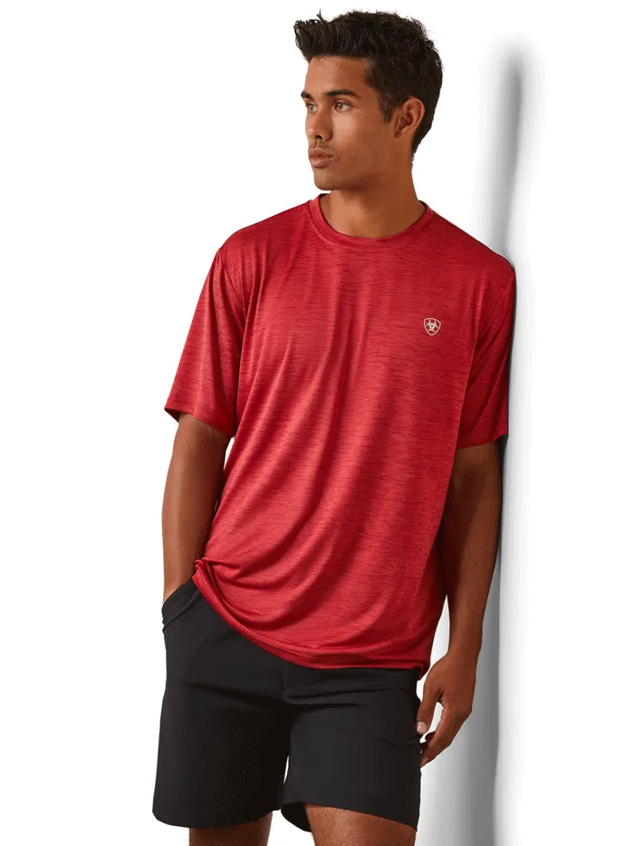 Ariat 10043460 Mens Charger Basic T-Shirt Scooter