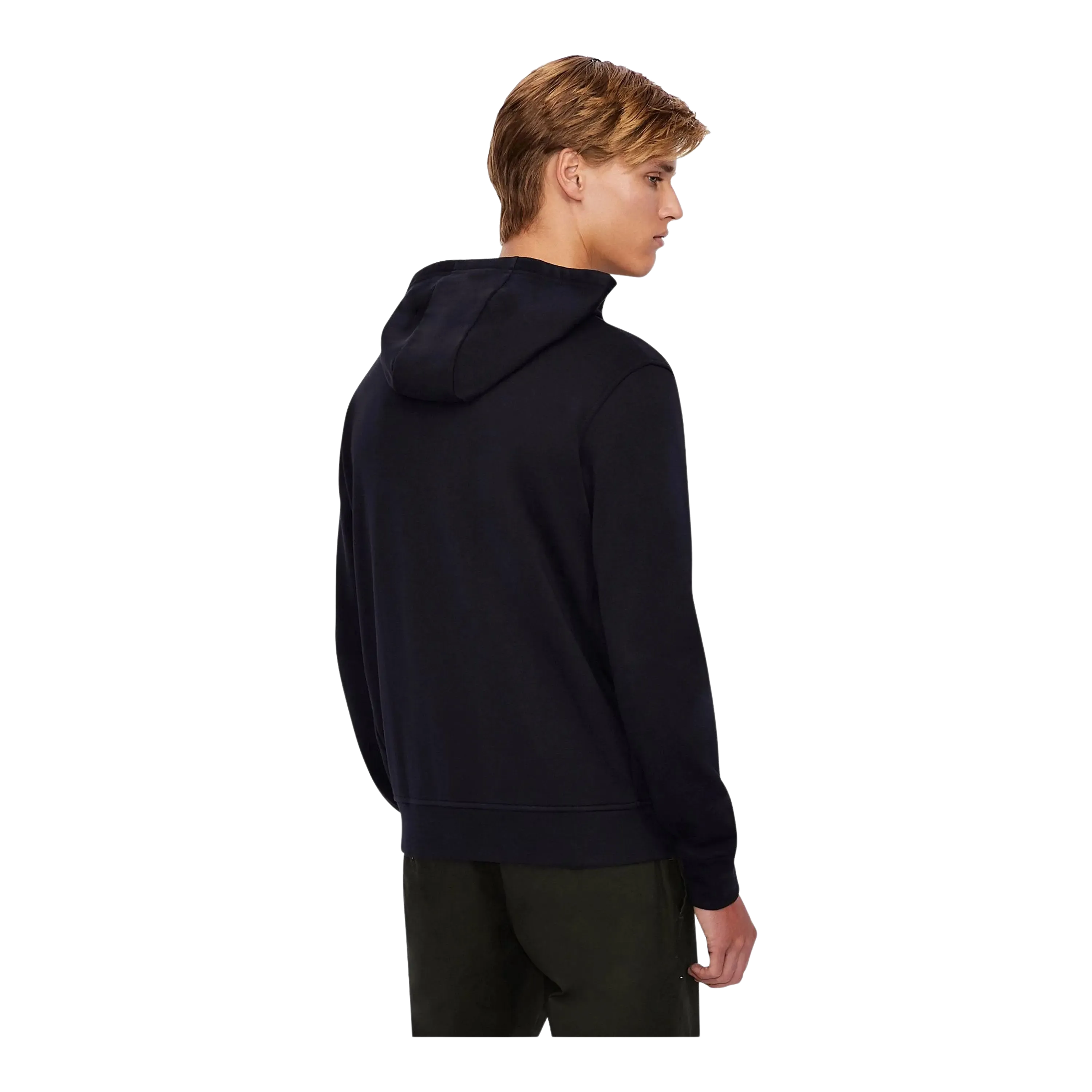 Armani Exchange Logo Zip Through Hoodie