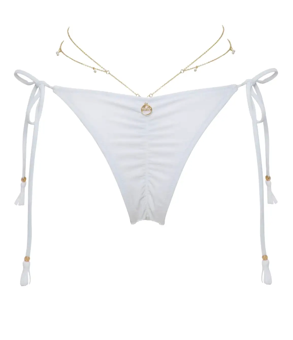 Bananhot - Chain Bottom - White