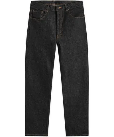 BEAMS PLUS Men's 5 Pocket Wide Denim Jeans