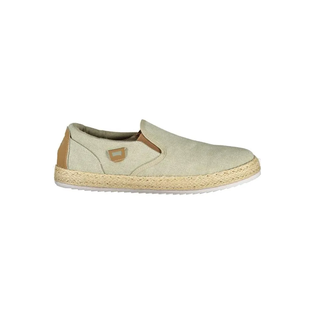 Beige Polyester Sneaker