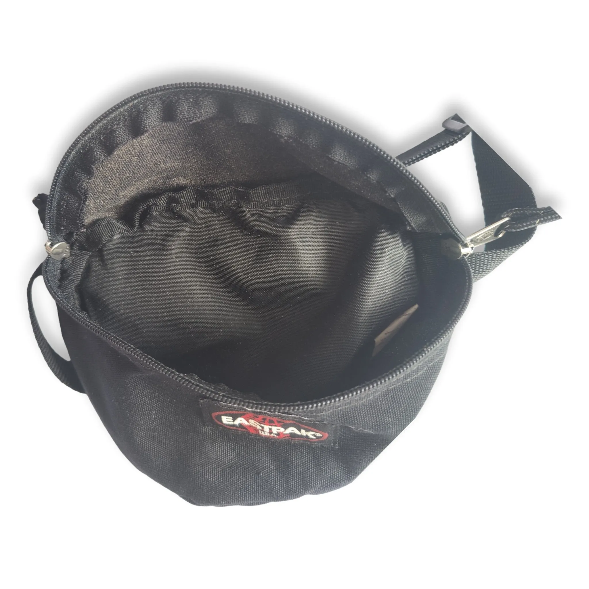 Black Eastpak USA waist bag