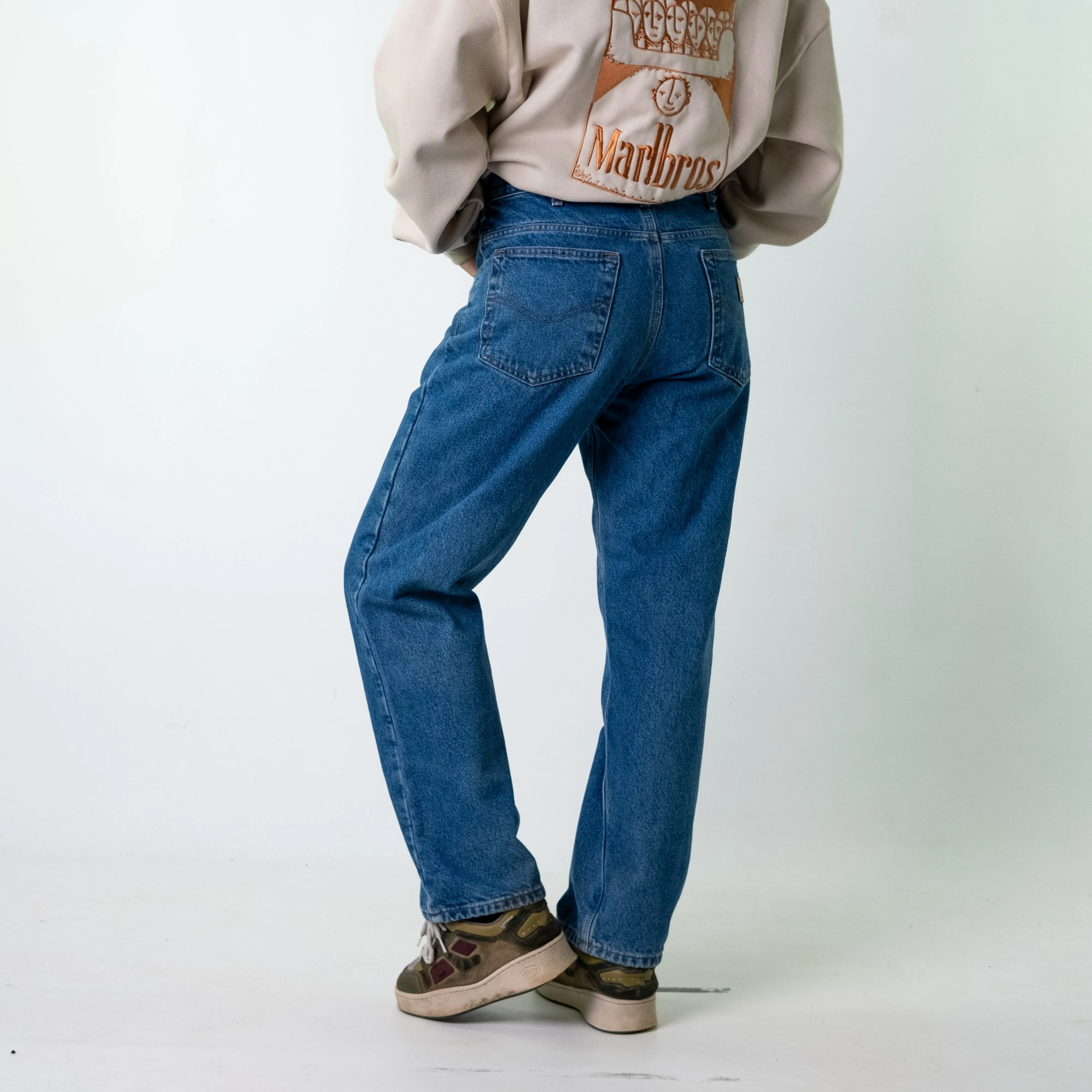 Blue Denim 90s Carhartt  Cargo Skater Trousers Pants Jeans (32x30)