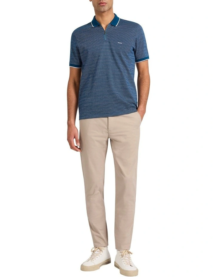 Brayden Slim Fit Chino Pant in Birch