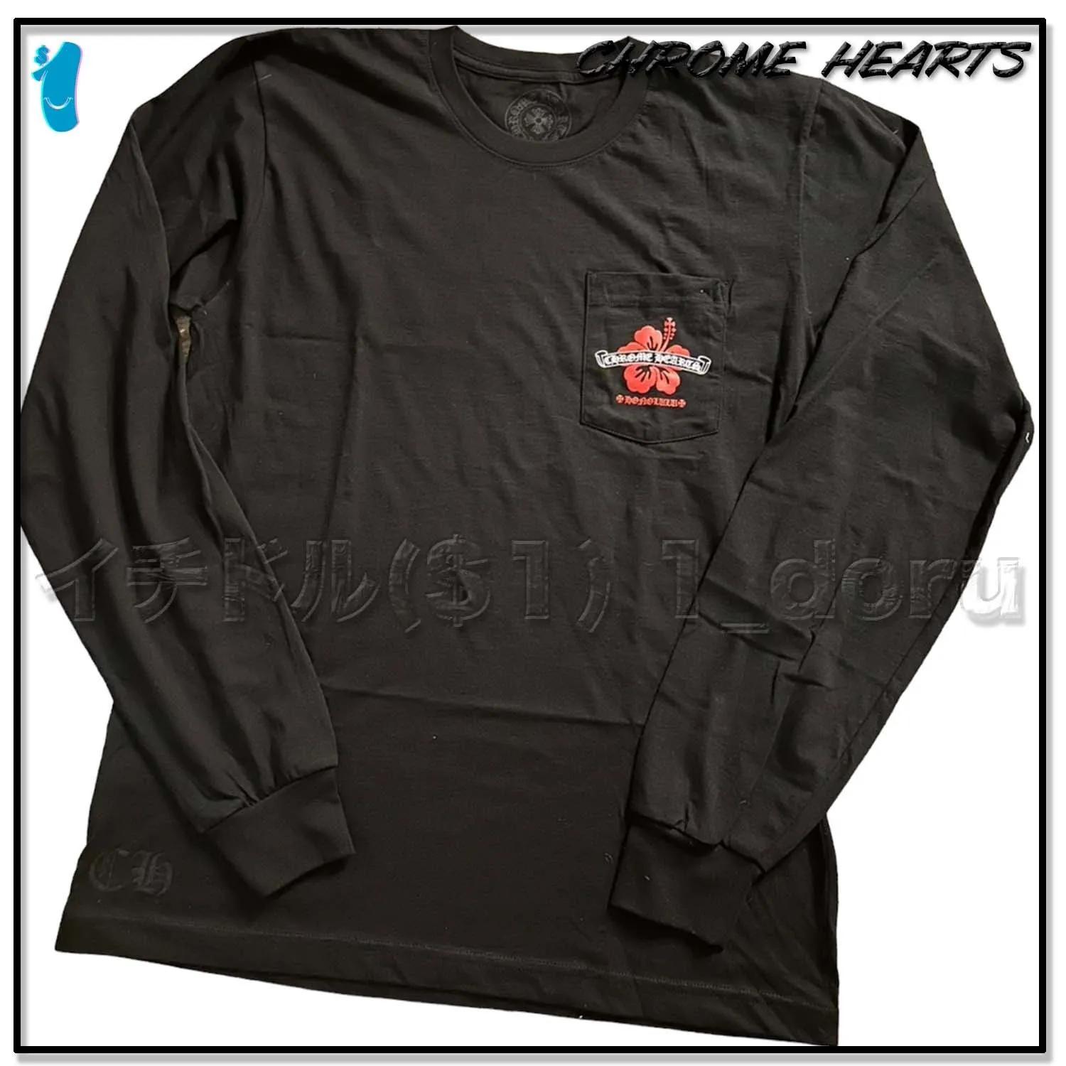 CHROME HEARTS  |Unisex Street Style Cotton Logo T-Shirts