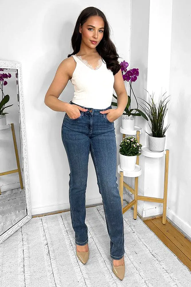 Classic Straight Leg Jeans