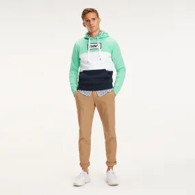 Colour-blocked Slogan Hoodie | Hoodies | Tommy Hilfiger