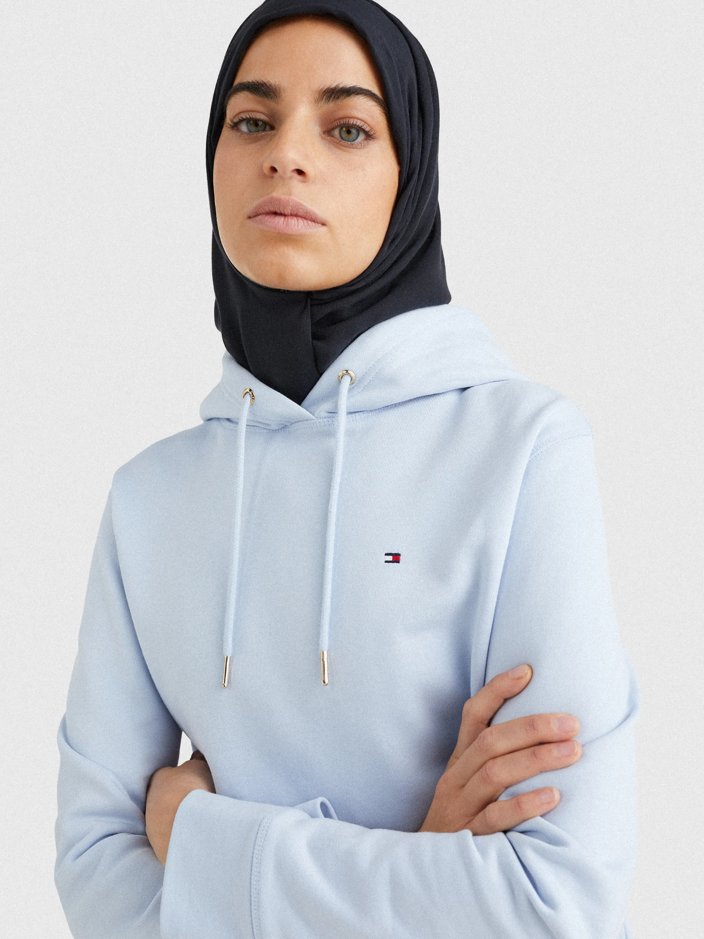 Cotton Regular Fit Hoodie | Sweatshirts & Hoodies |  Tommy Hilfiger