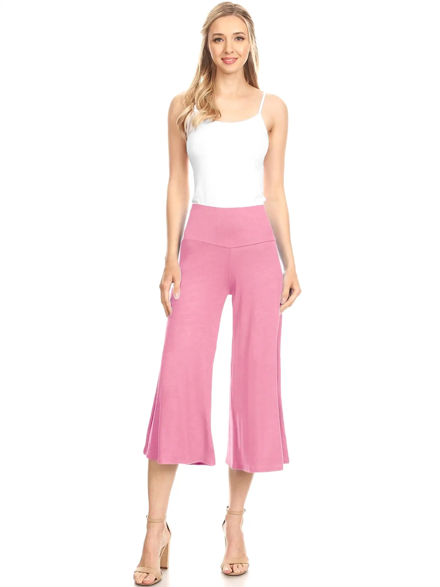 Cropped Wide Leg Lounge Pant