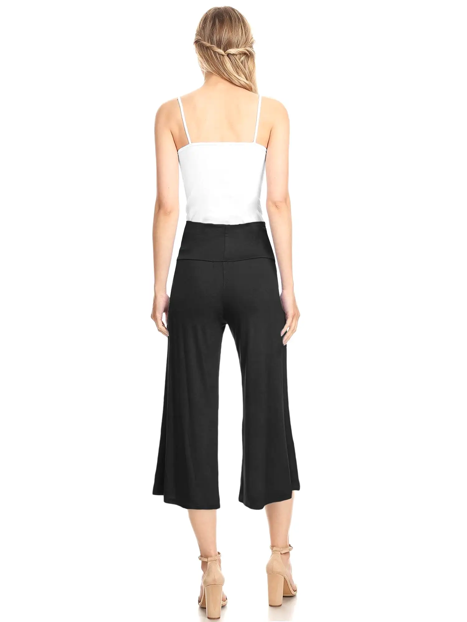 Cropped Wide Leg Lounge Pant