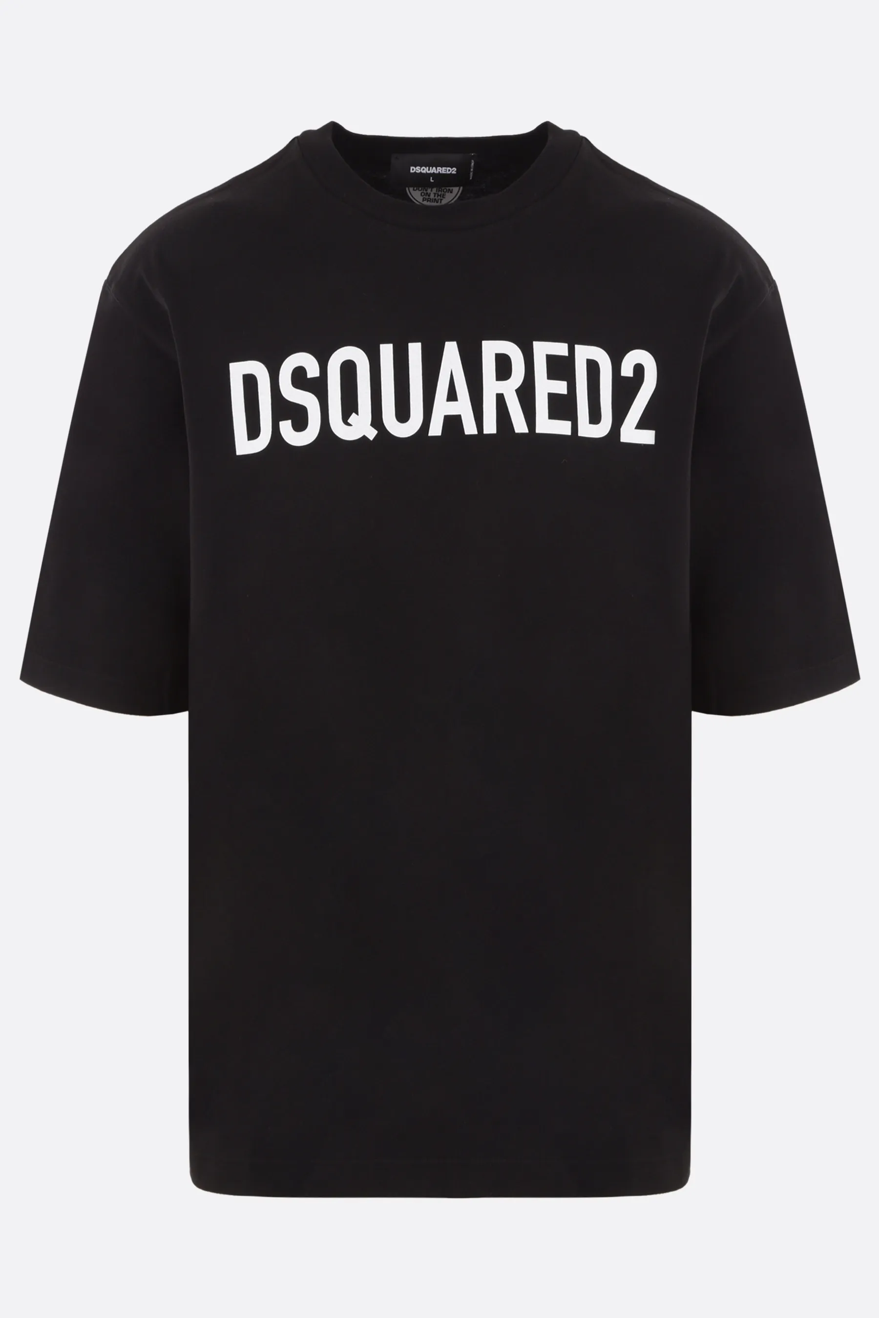 D SQUARED2  |Crew Neck Plain Short Sleeves Logo Luxury Crew Neck T-Shirts