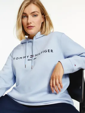 Essential Curve Logo Hoodie  | Sweatshirts & Hoodies |  Tommy Hilfiger