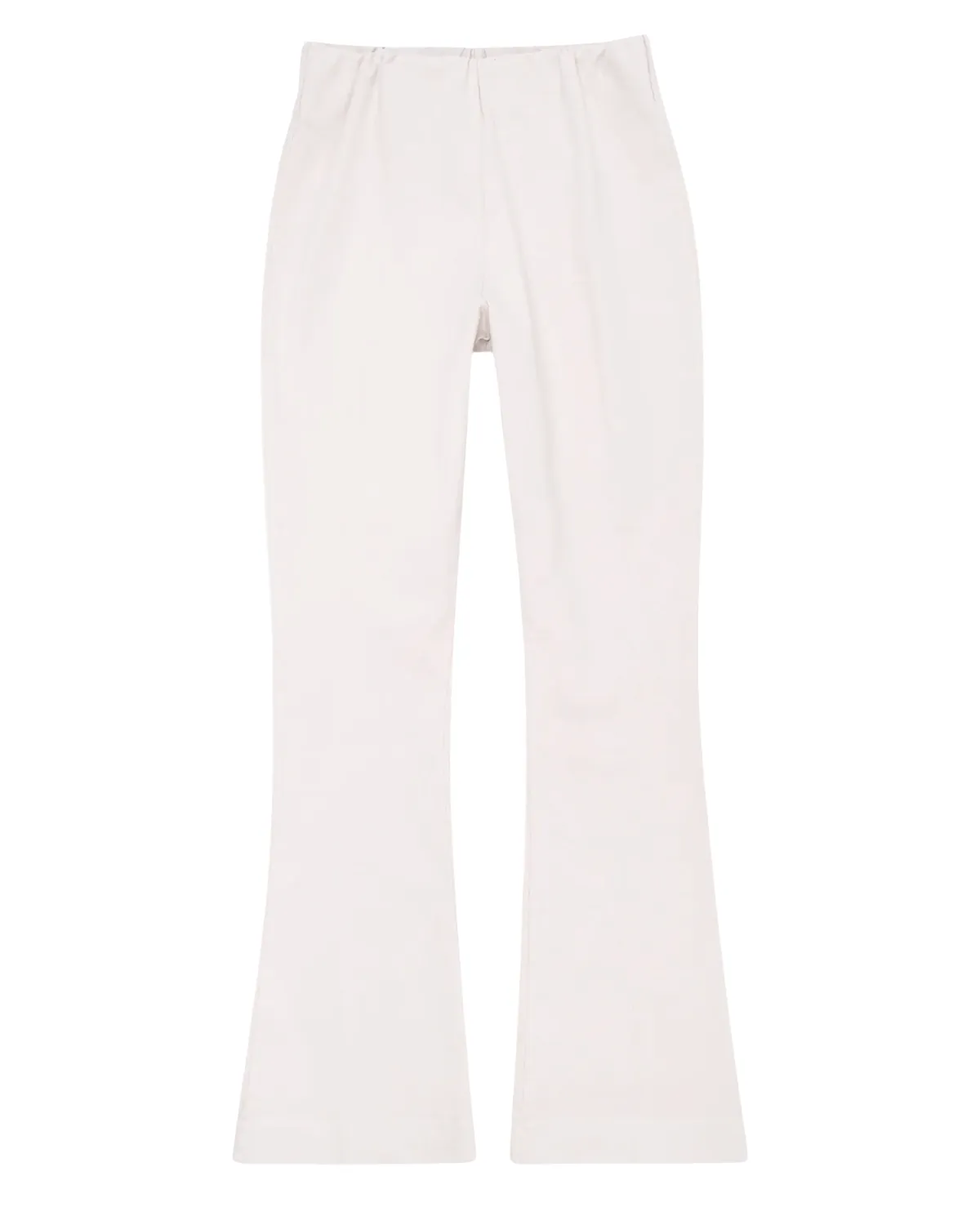 Faye Flare Cropped Pant (Khaki Stretch Twill)