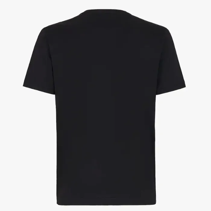 FENDI  |Crew Neck Monogram Logo Luxury Crew Neck T-Shirts