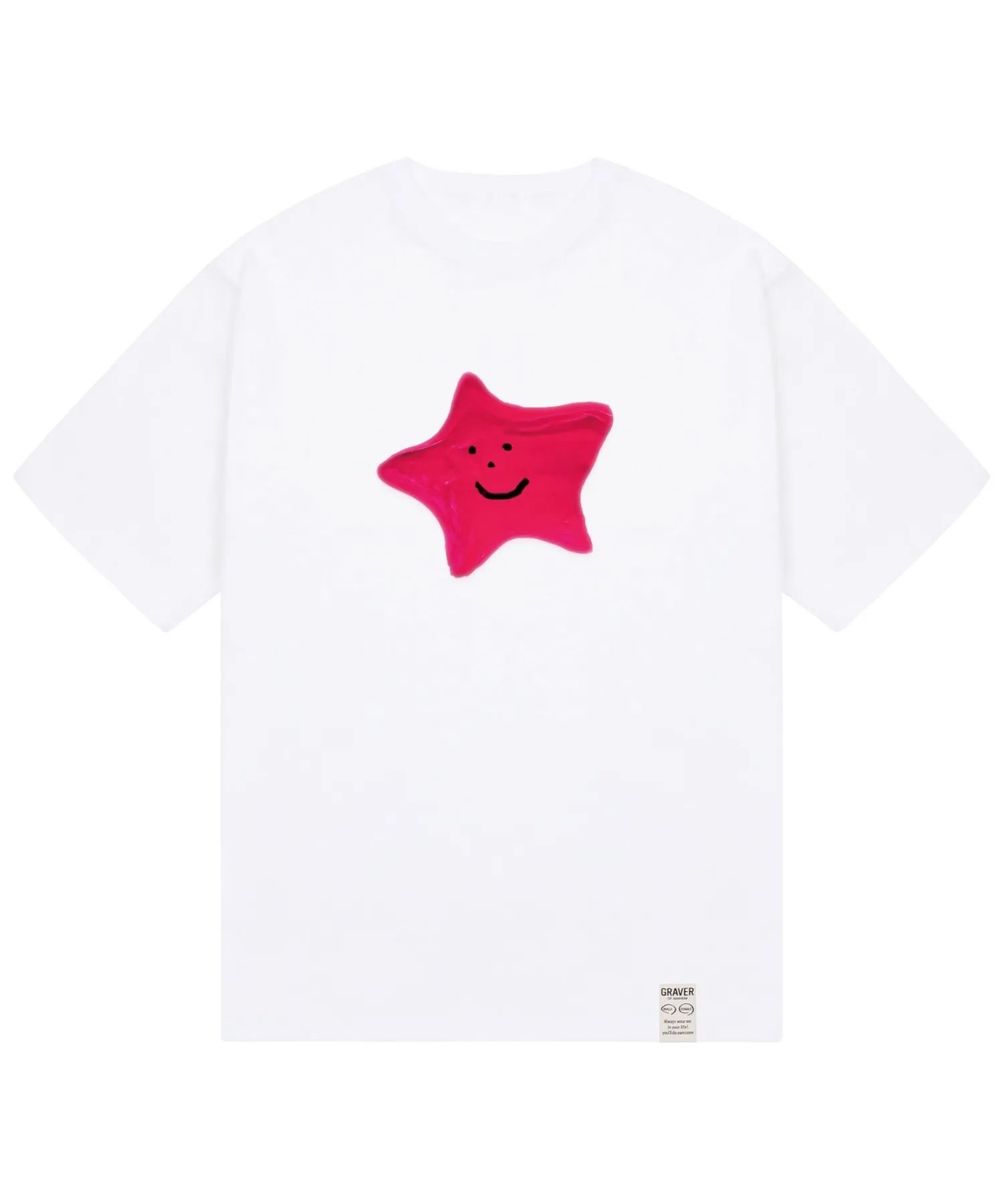 GRAVER  |Unisex Street Style Cotton Short Sleeves Logo T-Shirts