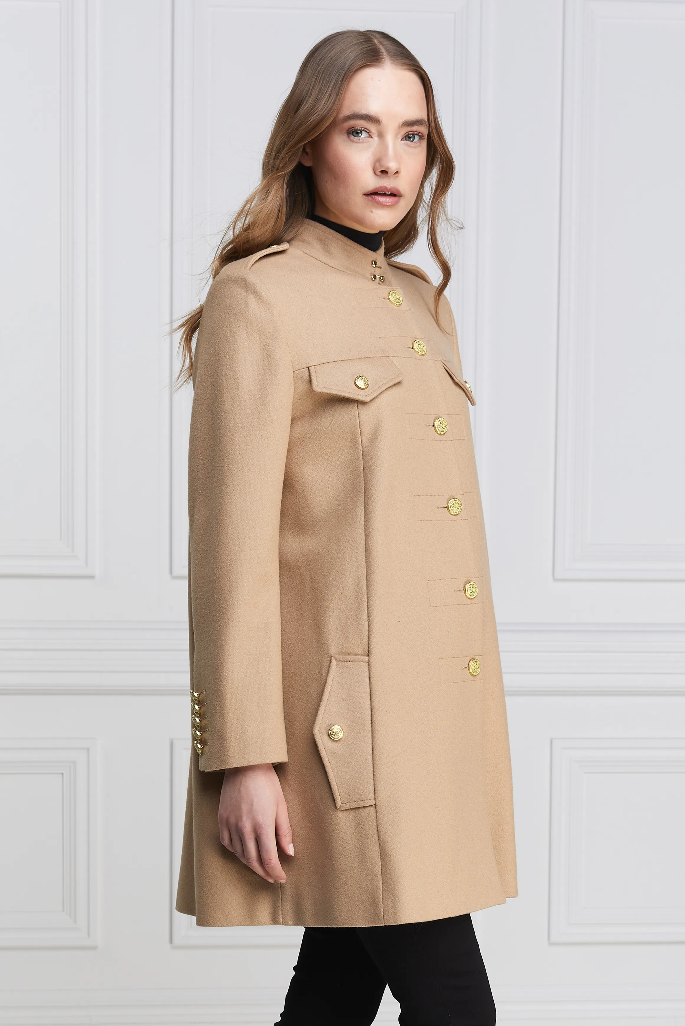 Highbury Cape Coat (Camel)