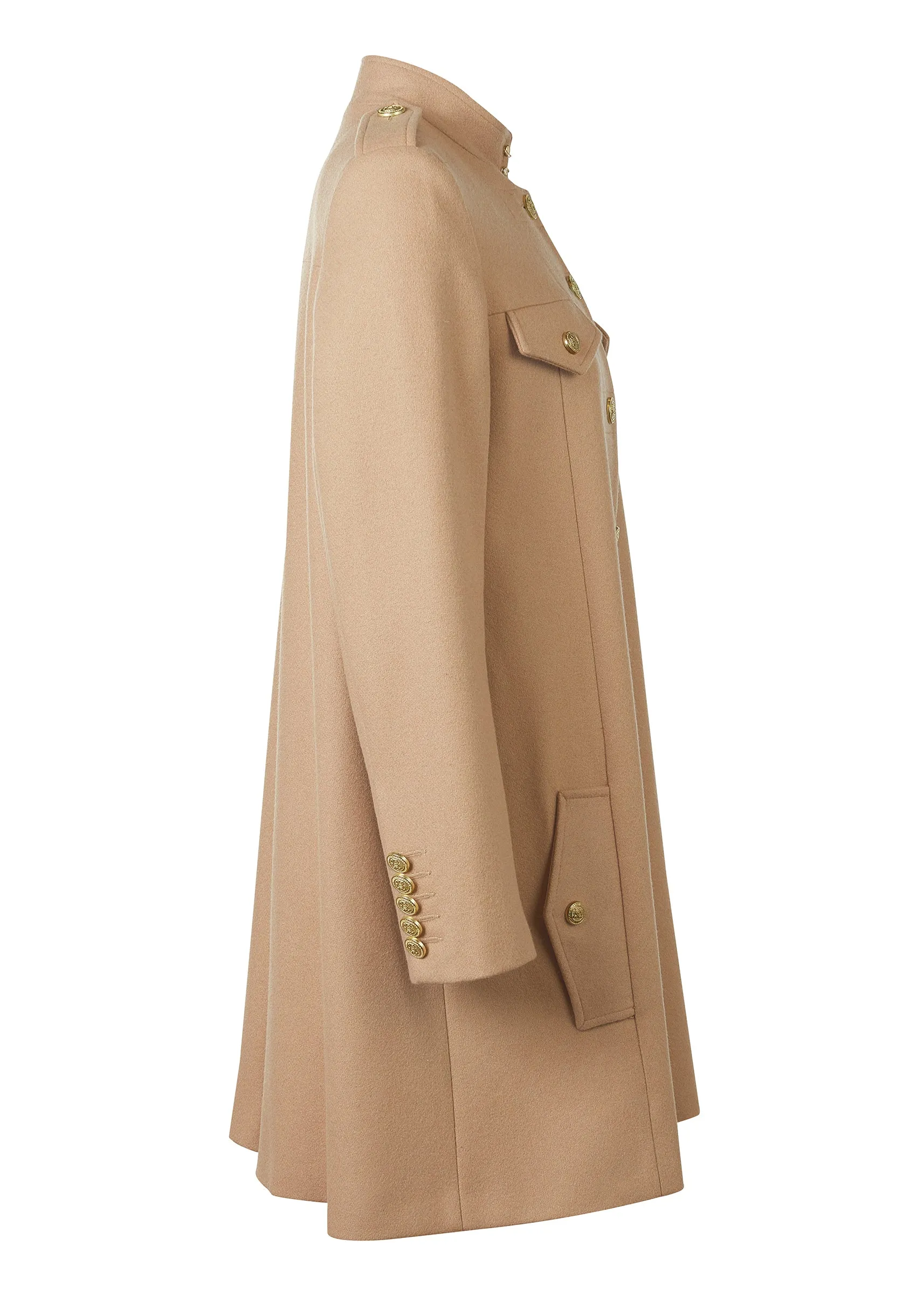 Highbury Cape Coat (Camel)