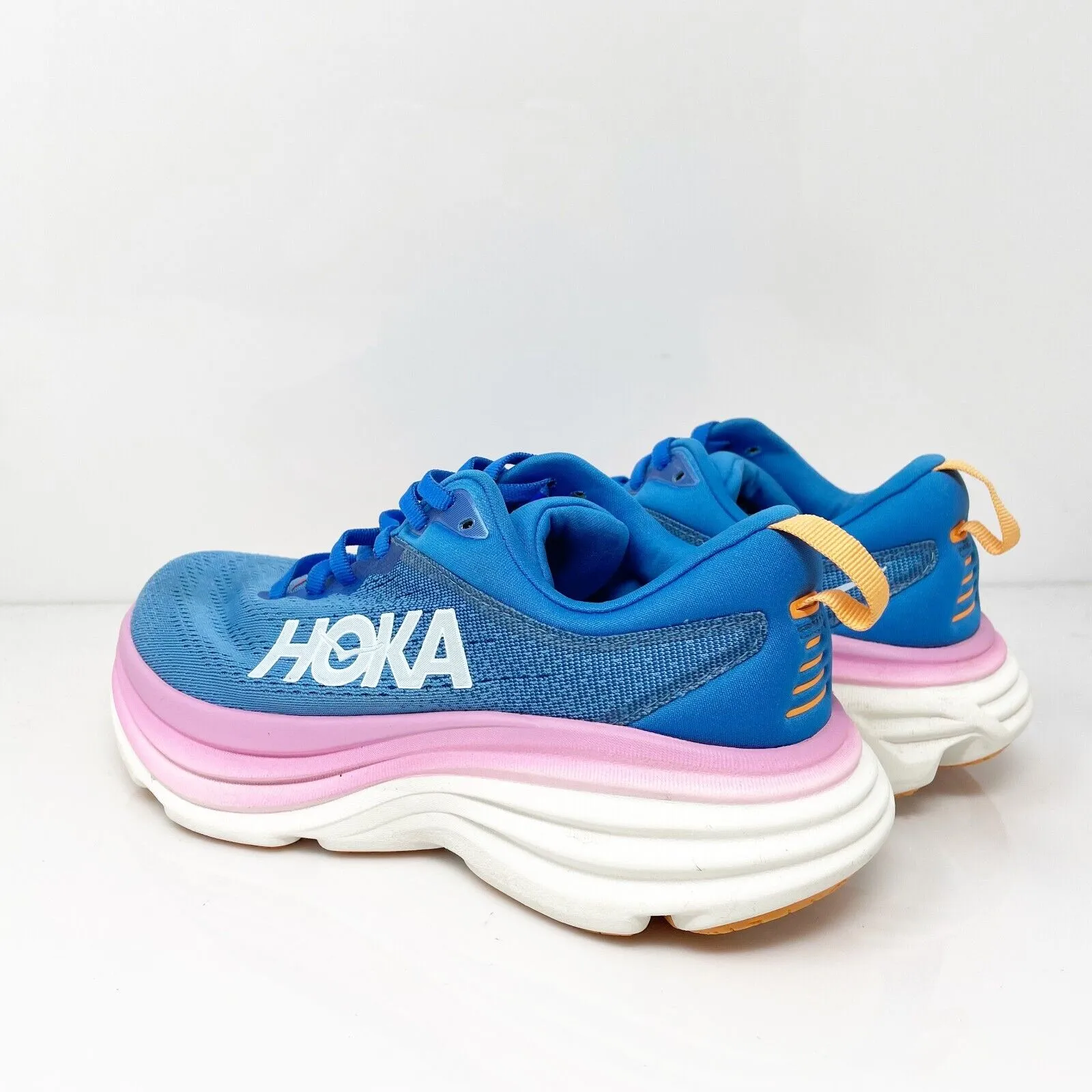 Hoka One One Womens Bondi 8 1127954 CSAA Blue Running Shoes Sneakers Size 6.5 D