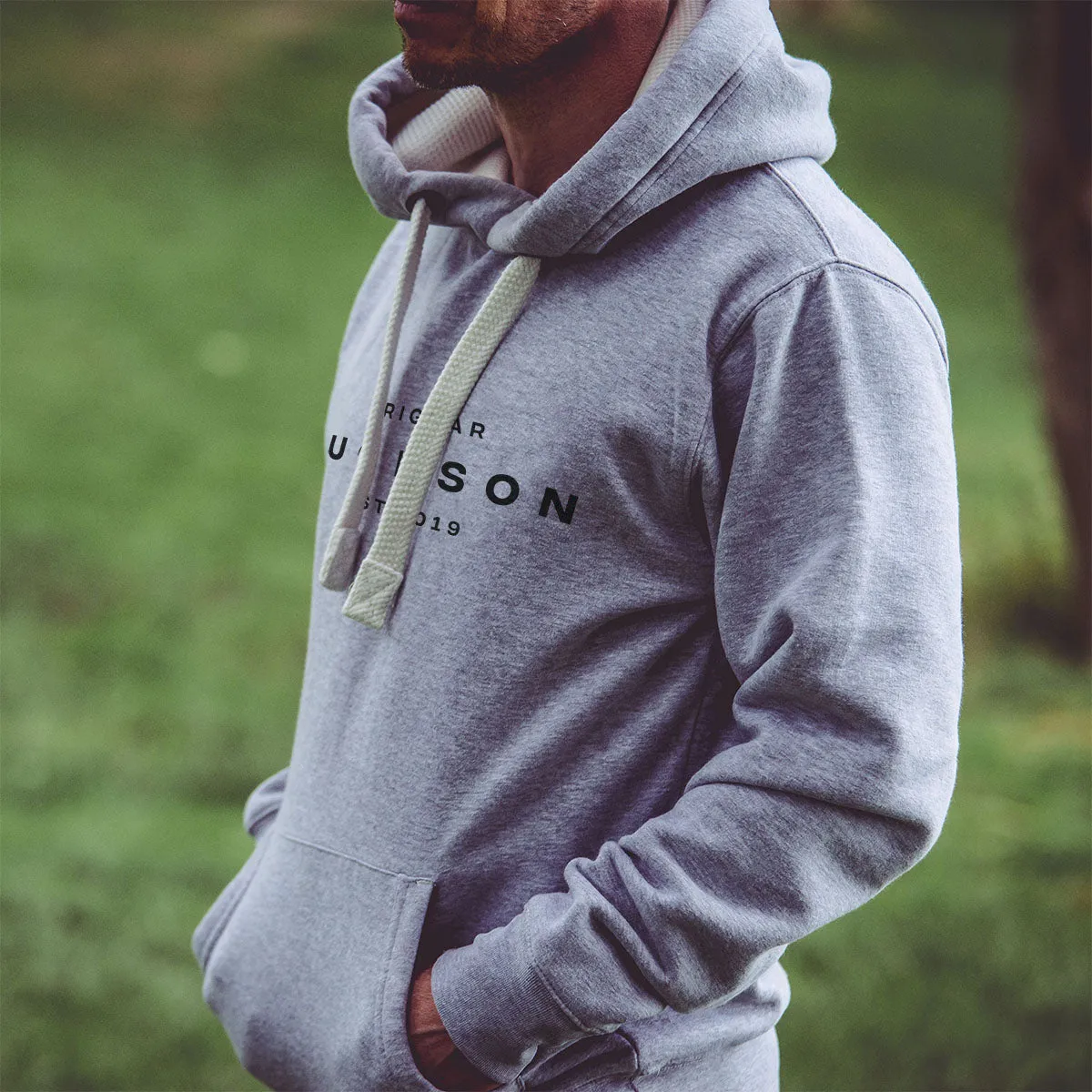 'Identity' Grey Sports Hoodie