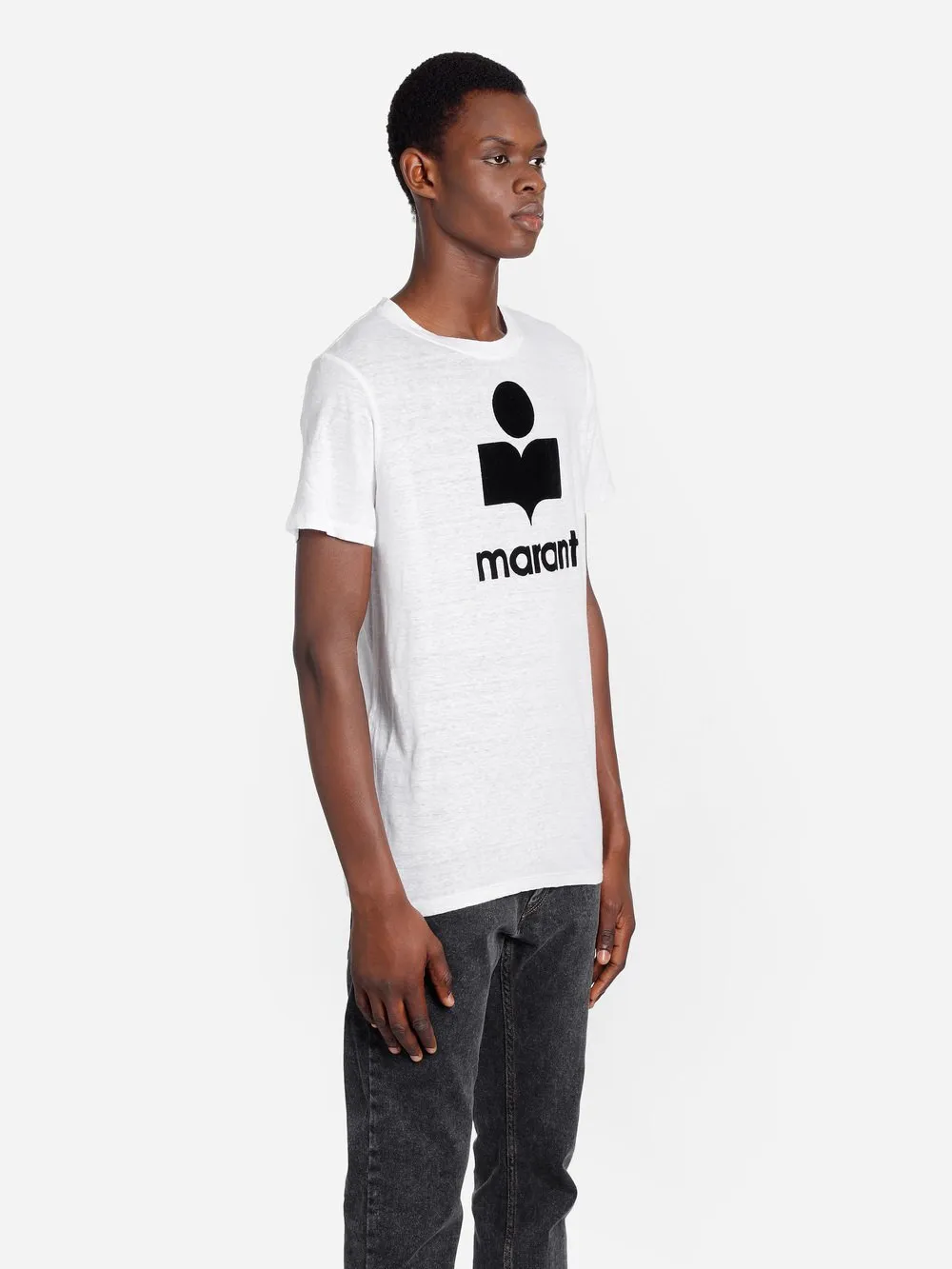 Isabel Marant  |Unisex Street Style Logo T-Shirts