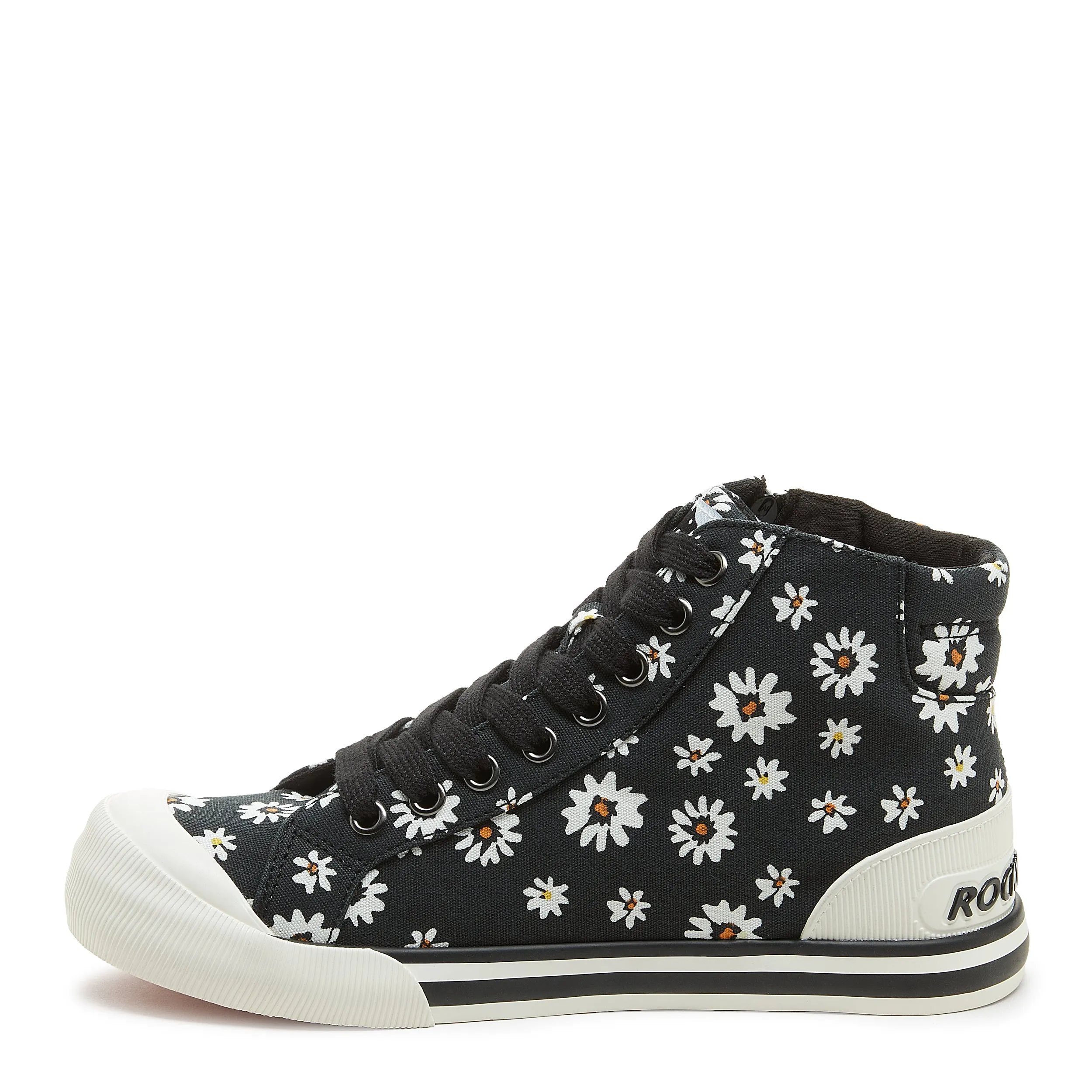 Jazzin Daisy Black High Top Sneaker