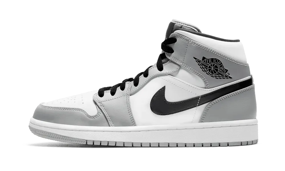 Jordan 1 Mid Light Smoke Grey