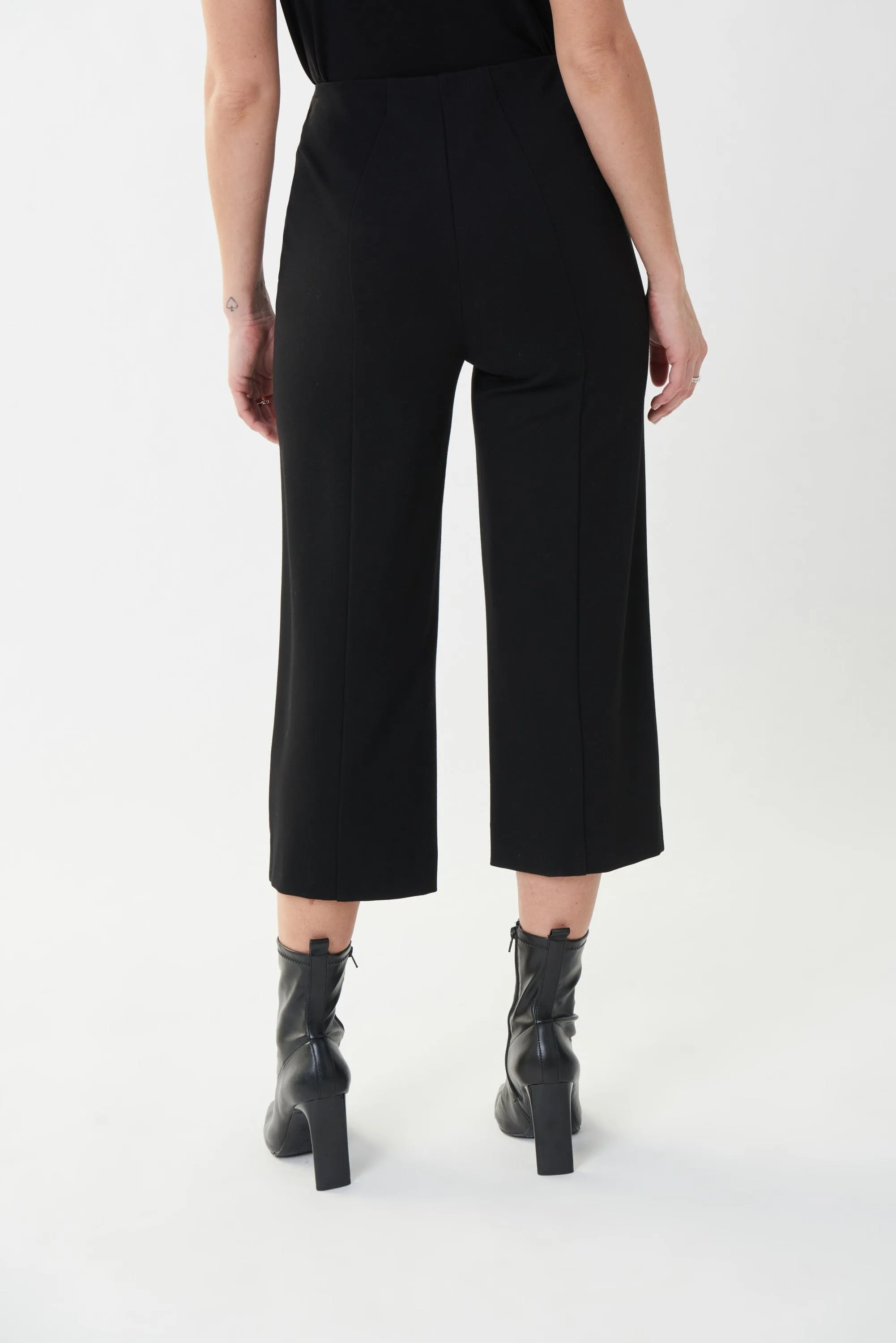 Joseph RIbkoff Cropped Wide Leg Pant - 223069