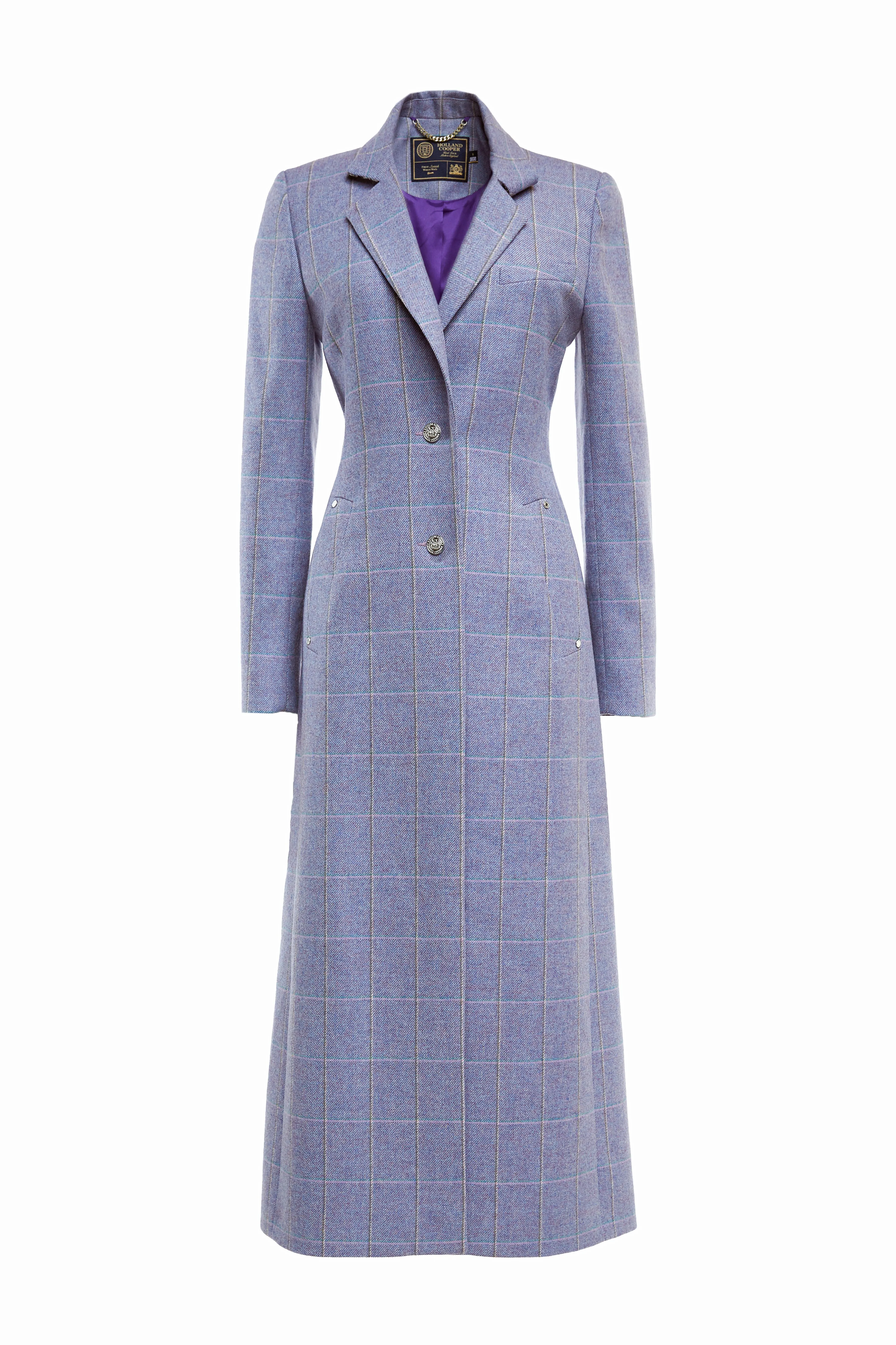 Jubilee Longline Regency Coat (Lavender)