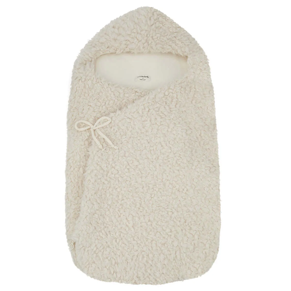 Kids 1+ In The Family Baby Corina Furry Nest - Ecru Cream