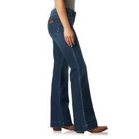 Ladies Wrangler Retro Trouser Sophia Jeans Mid Rise