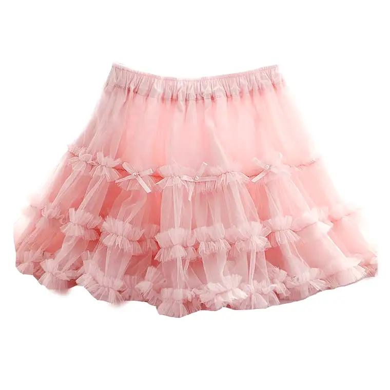 Made-to-order Too sweet Mesh skirt Customized size