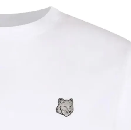 MAISON KITSUNE  |Unisex Street Style Cotton Logo Designers T-Shirts