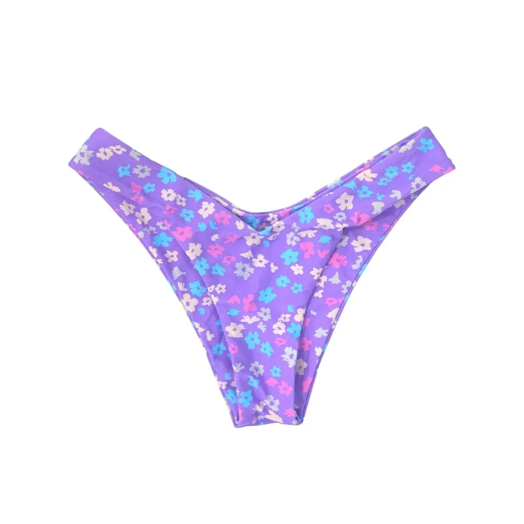 MALDIVES BIKINI BOTTOMS IN PURPLE COLADA - LIMITED EDITION