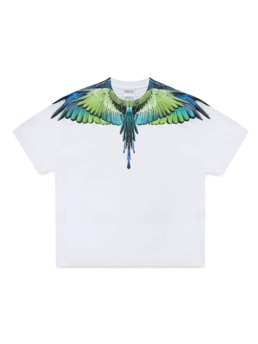 Marcelo Burlon  |Crew Neck Street Style Cotton Short Sleeves