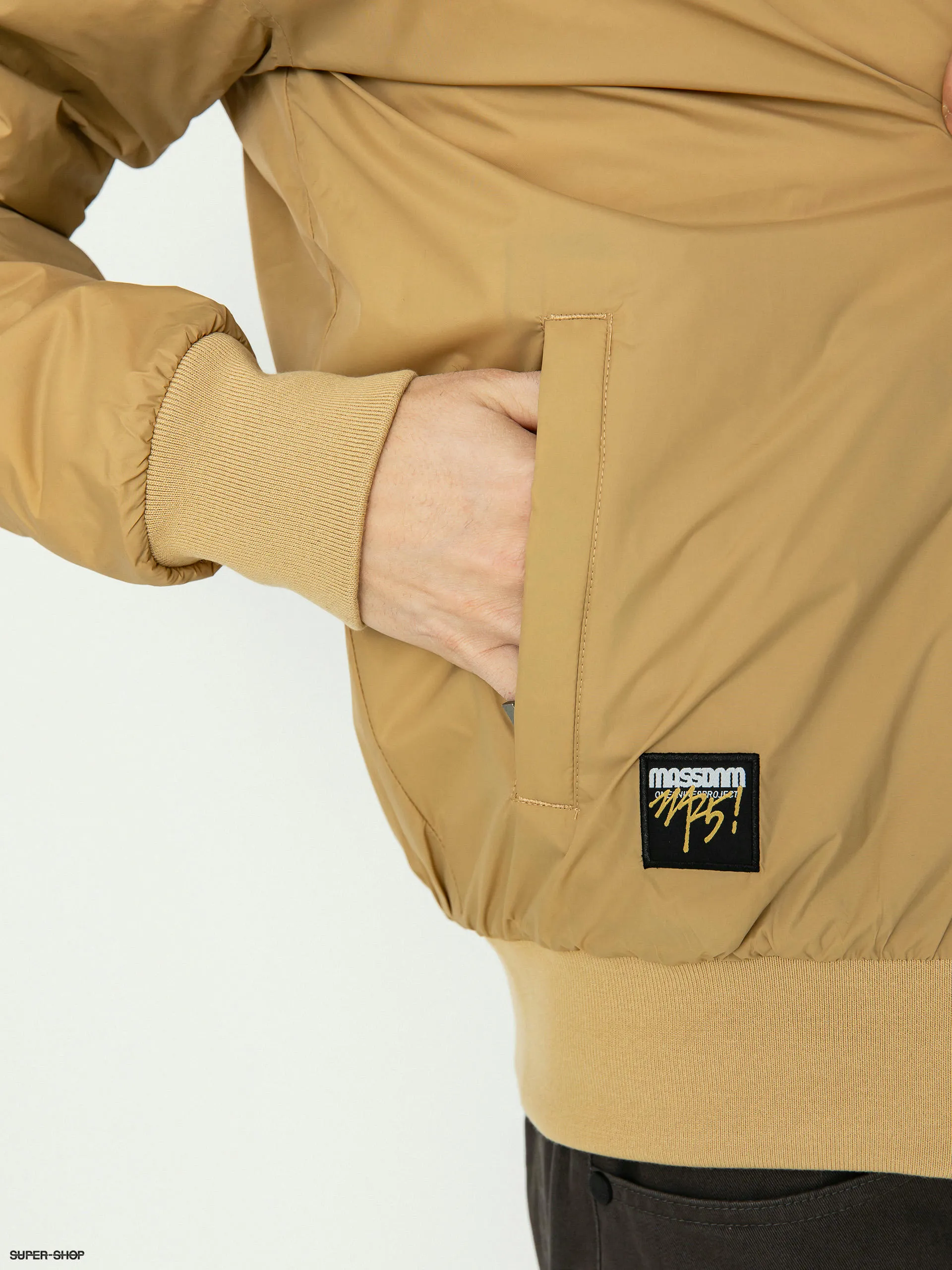 MassDnm Signature Patch Jacket (beige)