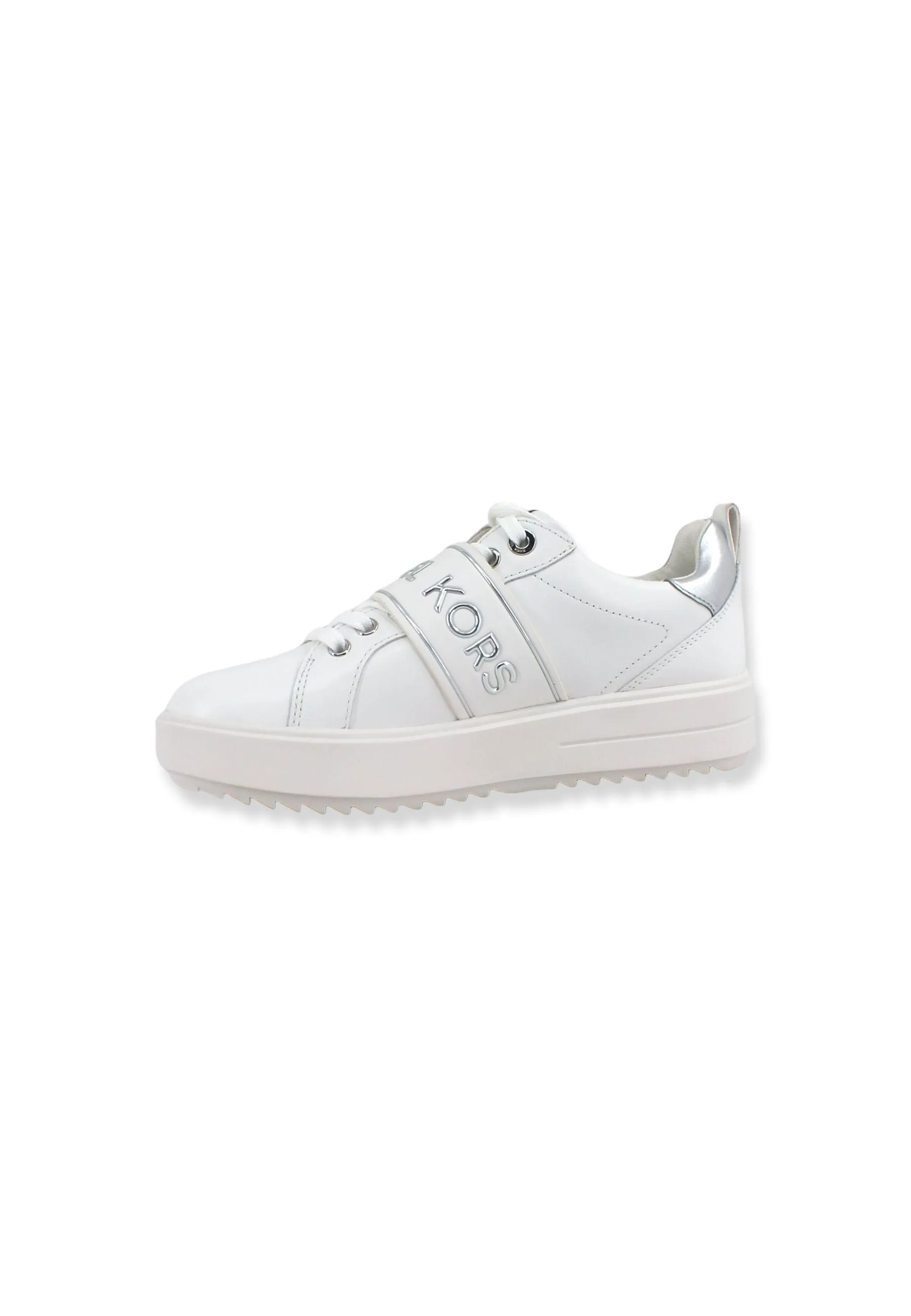 MICHAEL KORS Emmett Strap Sneaker Donna Optic White 43T2ETFS4L