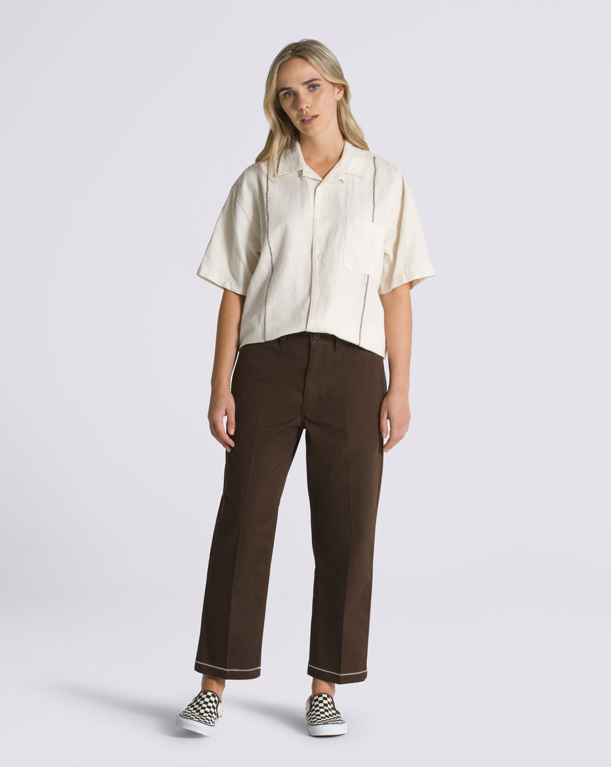 Mikey Feb Authentic Relaxed Cropped Chino Pant