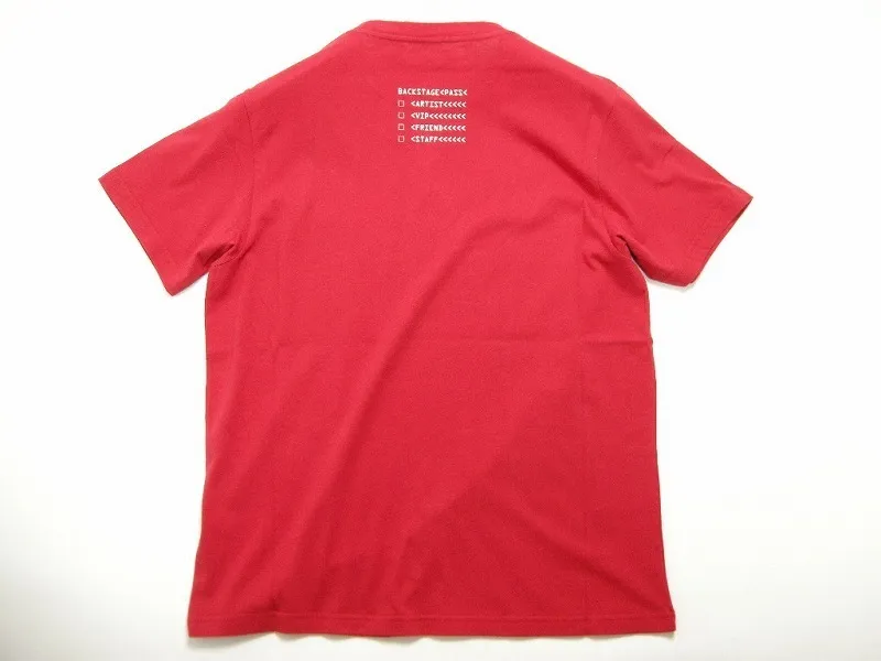 MONCLER  |Size S-L◆ MONCLER GENIUS FRAGMENT Logo T-shirt TEE Red Men's