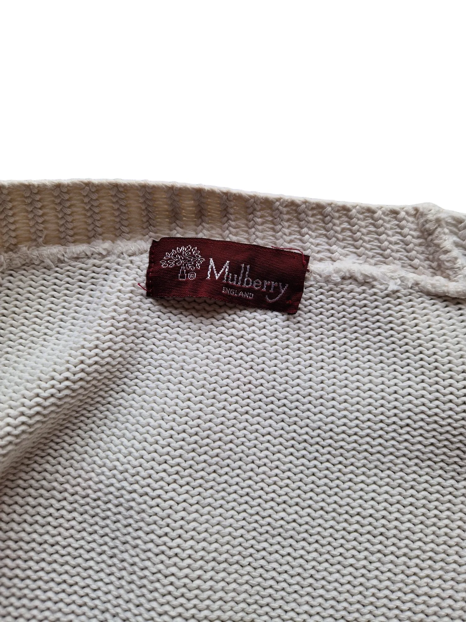 Mulberry England Button Up Cardigan - Size Medium