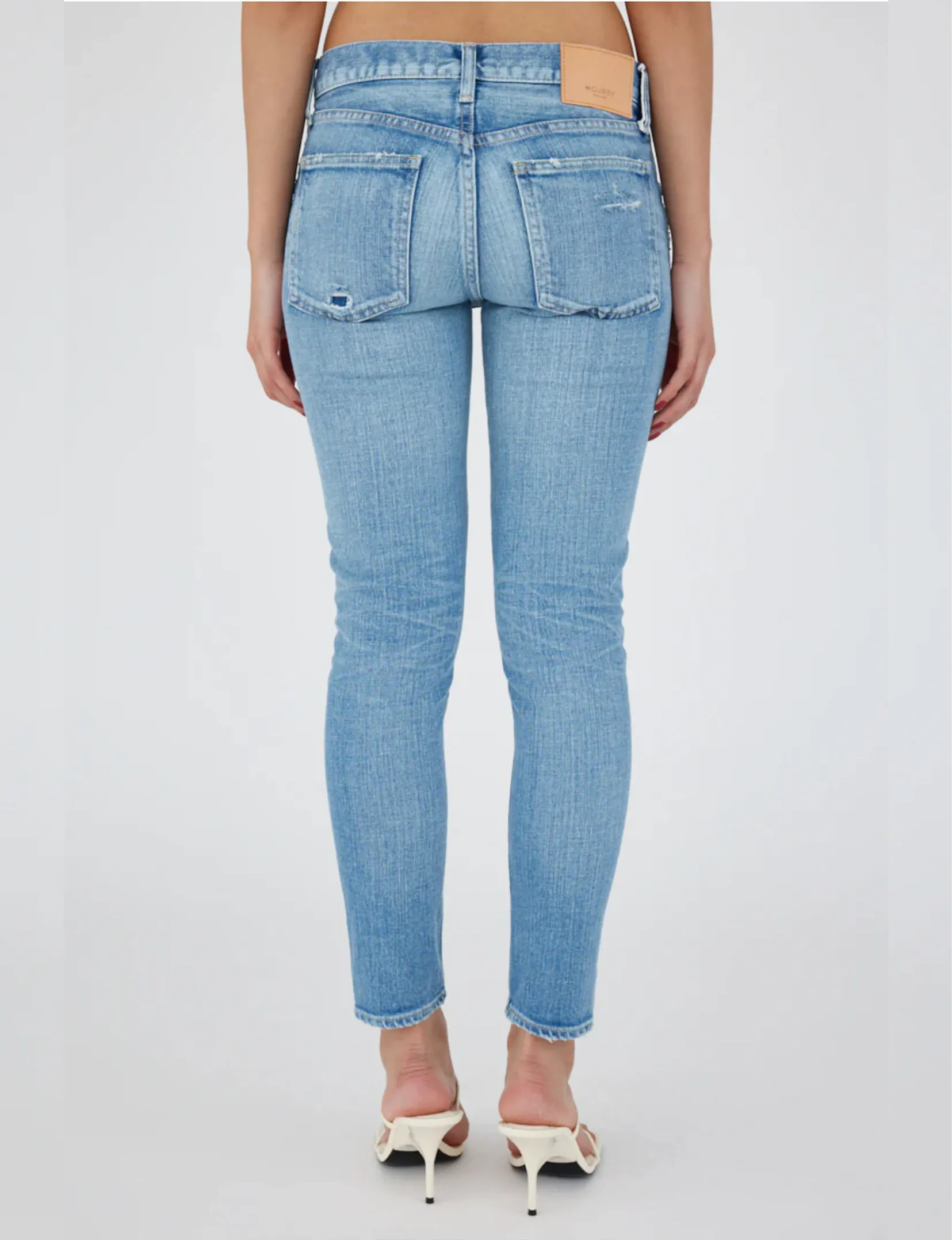 MV Lenox Skinny Jeans, Light Blue