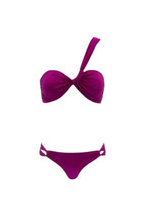 Narcissus Bikini in Magenta - Top