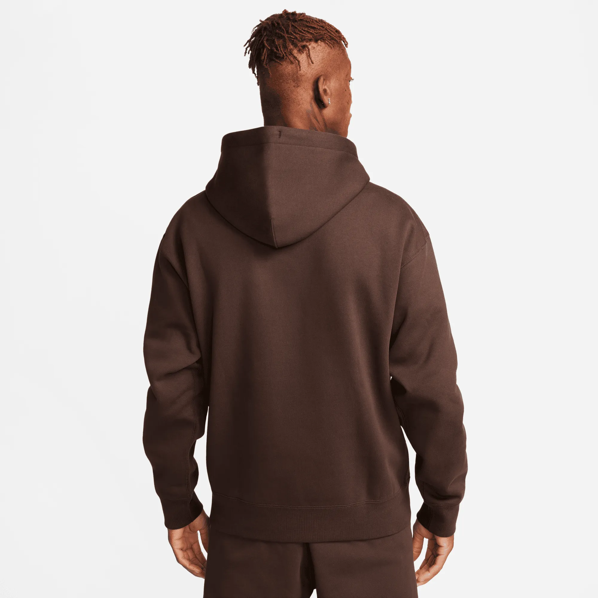 Nike Solo Swoosh Baroque Brown Fleece Pullover Hoodie