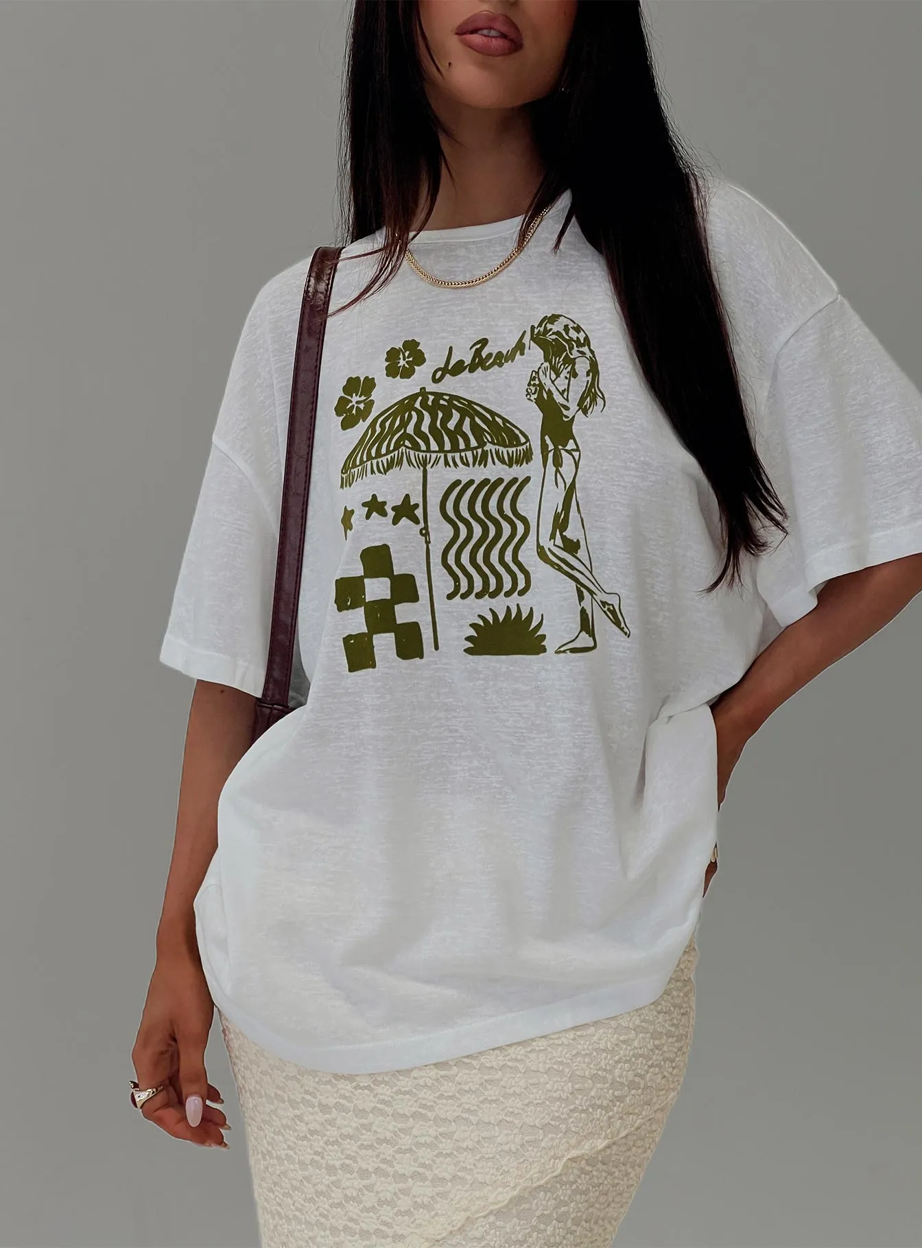 Nozomi Tee White