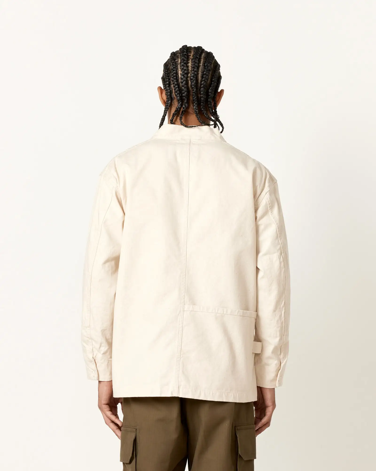 OG Canvas Noragi Jacket in Ecru