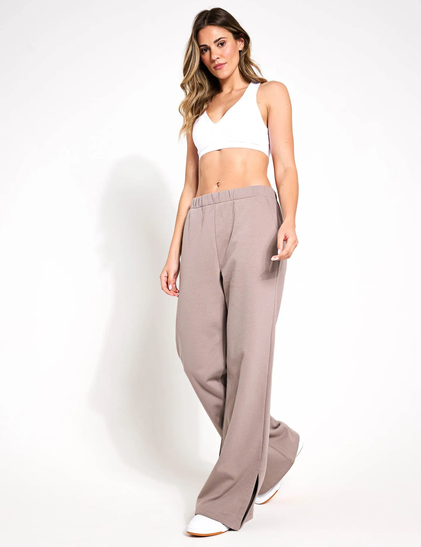 On The Go Pant - Birch Heather