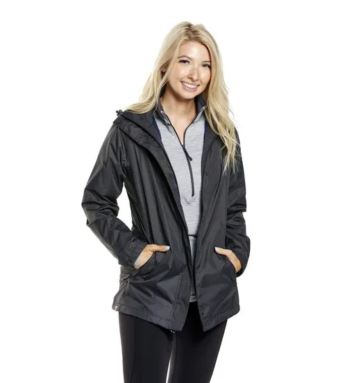 OUTLET-Storm Creek Ladies Voyager Waterproof Breathable Packable Rain Jacket