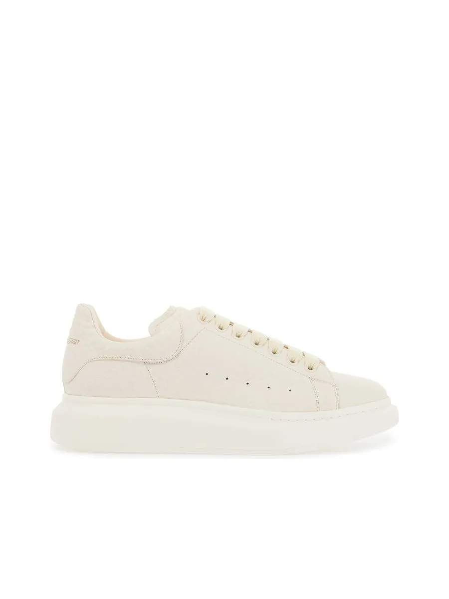 Oversized Lowtop Leather Sneakers