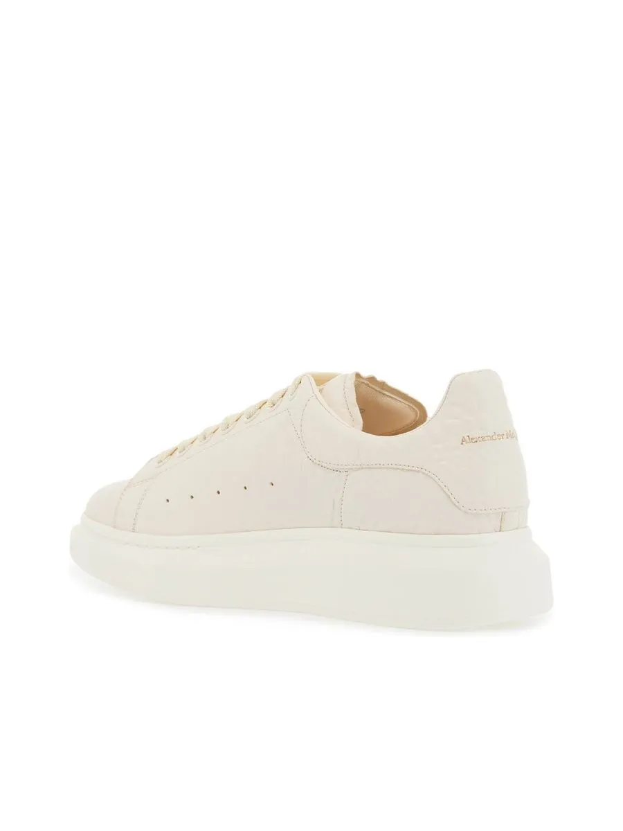 Oversized Lowtop Leather Sneakers